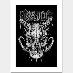 Kreator Black Posters and Art